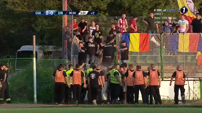 LIVETEXT Liga 1, play-out, etapa 7. Sepsi Sfântu Gheorghe - Dinamo. Fanii dinamoviști au rupt gardurile și au capturat steagul Ungariei / VIDEO