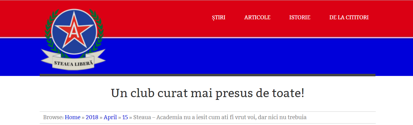 Ultrașii Stelei sunt incitați la violență: ”Ar fi avut dreptul să le rupă capetele”