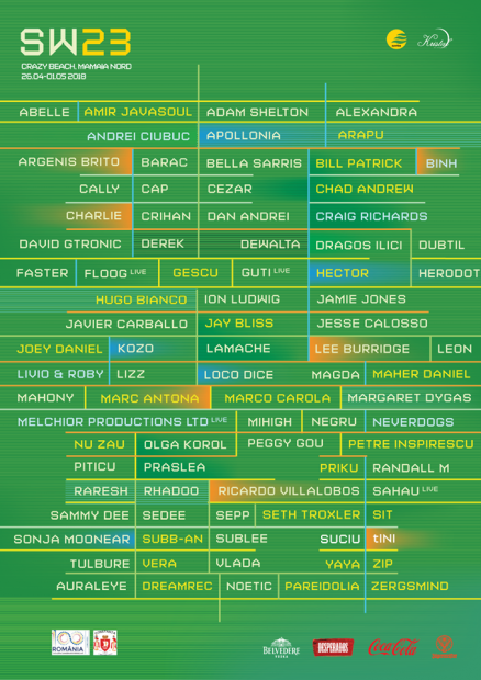 Ce festivaluri au loc în minivacanța de 1 mai 2018, pe litoral. Zeci de artiști sunt invitați la Festivalul Sunwaves 2018