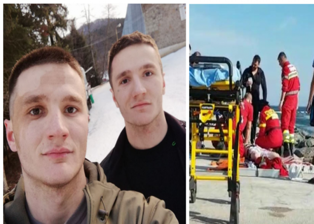 Cine este Cătălin-Gabriel Pohace, militarul din Argeș care s-a înecat la Constanța. Gabriel, militarul care s-a înecat, (stânga), alături de fratele său geamăn