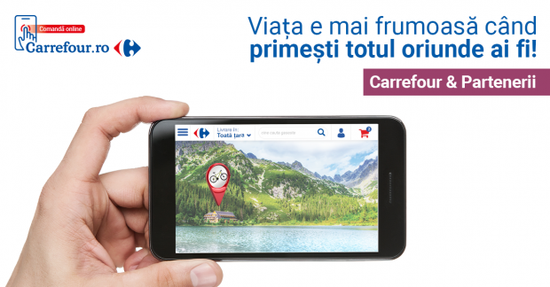 (P) Carrefour România lansează portalul unic carrefour.ro: Supermarket Online, Carrefour & Partenerii (marketplace), magazinul mărcii proprii TEX, oportunități de carieră și inițiative corporate