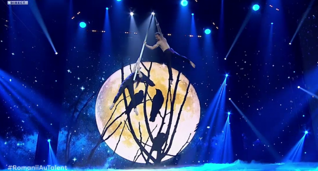 Anastasia și Serghei, cuplul care a făcut senzație pe scena “Românii au talent”. “Mi-am imaginat că acolo sunt eu cu Măruță”