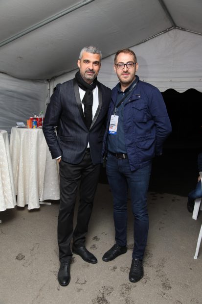 Aurel Temișan (s) și regizorul Bogdan Alexe