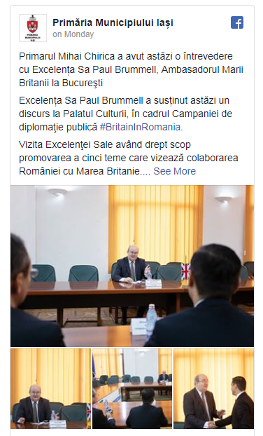 O gafă a oficialilor români, la Euronews. Ambasadorul britanic, întâmpinat cu un steag scos din uz de două secole