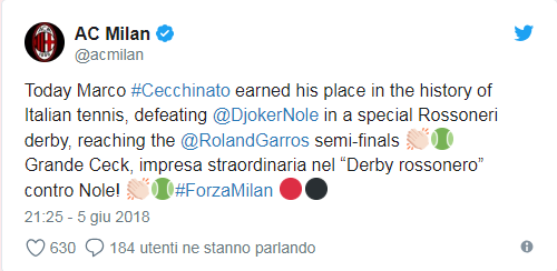 Marco Cecchinato, primul italian care ajunge în semifinalele unui turneu de Mare Șlem după 40 de ani. Ce spune Marius Copil, care era să-l bată în primul tur