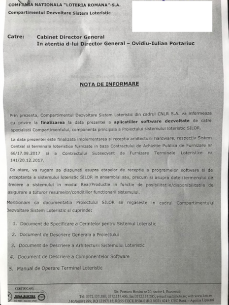Loteria Română nu a cumpărat hârtie pentru a tipări biletele prin noul sistem. Investiția de aproape șapte milioane de euro zace nefolosită