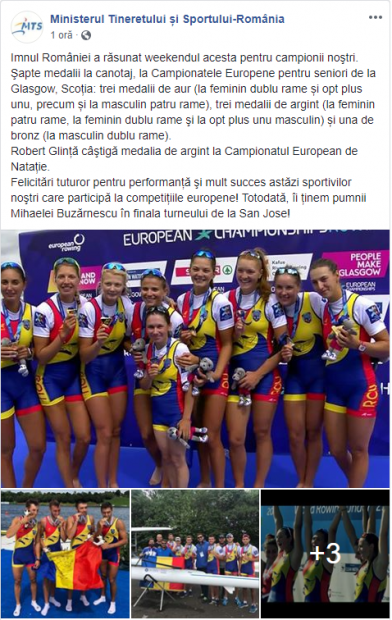 EXCLUSIV | Premiile MTS pentru medaliații la Campionatele Europene 2018. A intrat în vigoare, pe 30 iulie, noua grilă de premiere. Ioana, scoate milionul de lei!