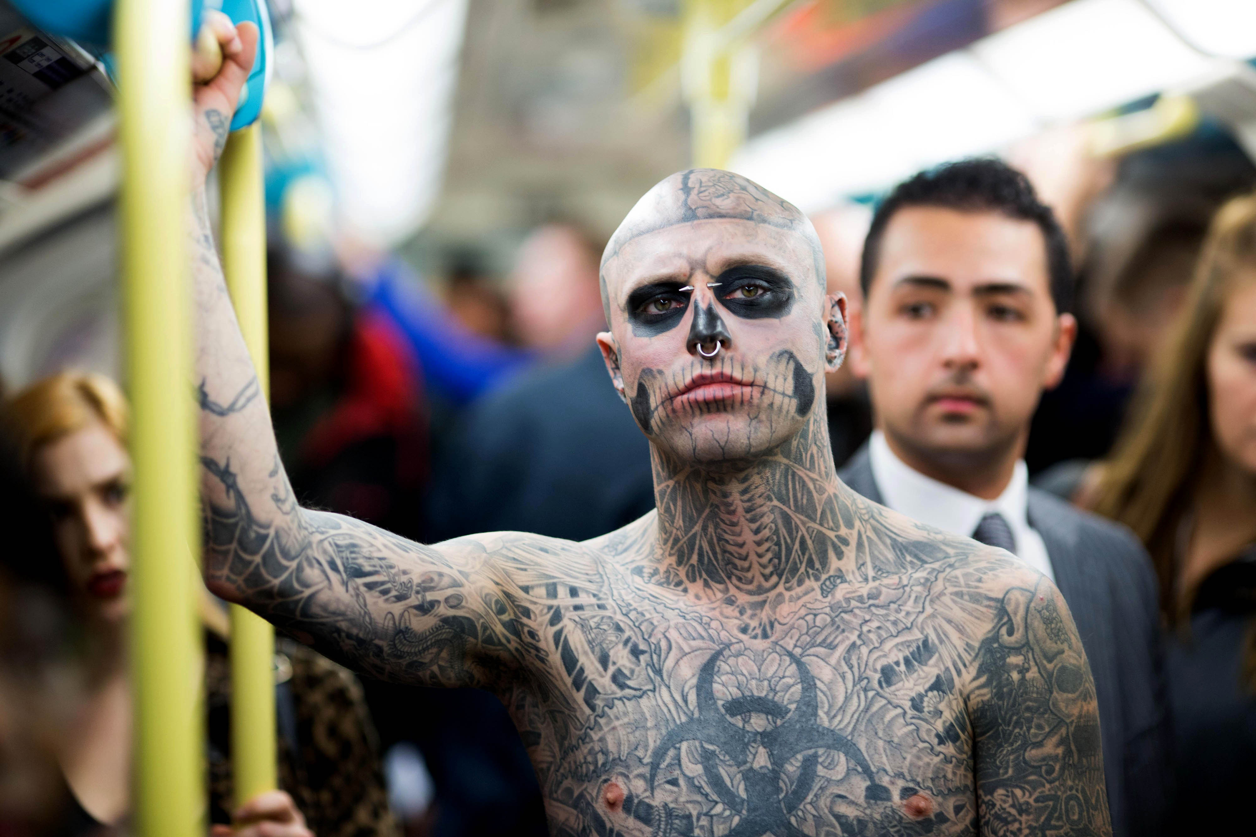 Zombie Boy A Mannequin Known For His Tattoos Committed Suicide At The Age Of 32