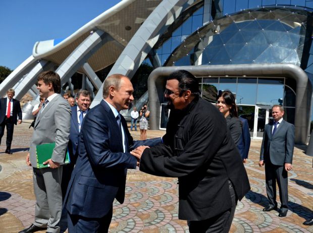 Steven Seagal vrea să ajungă guvernator în Rusia
