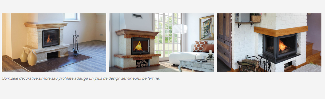 (P) Modele de seminee cu brau de lemn