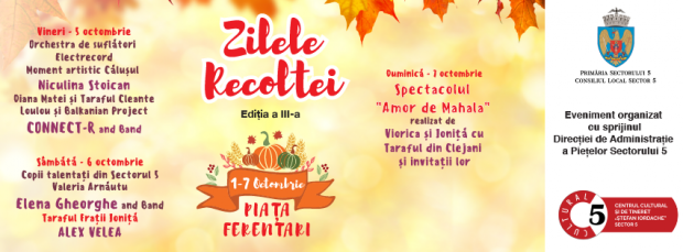afis Ziua Recoltei în Sectorul 5