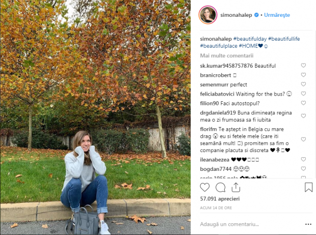 Simona Halep și-a început vacanța de iarnă. Unde s-a lăsat fotografiată sportiva numărul 1 a României