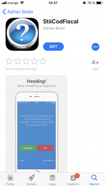 FOTO/ Aplicația de mobil care îți arată cât ai de plătit impozit în România, creată de un director de la Fisc. Poți calcula și impozitul la mașină