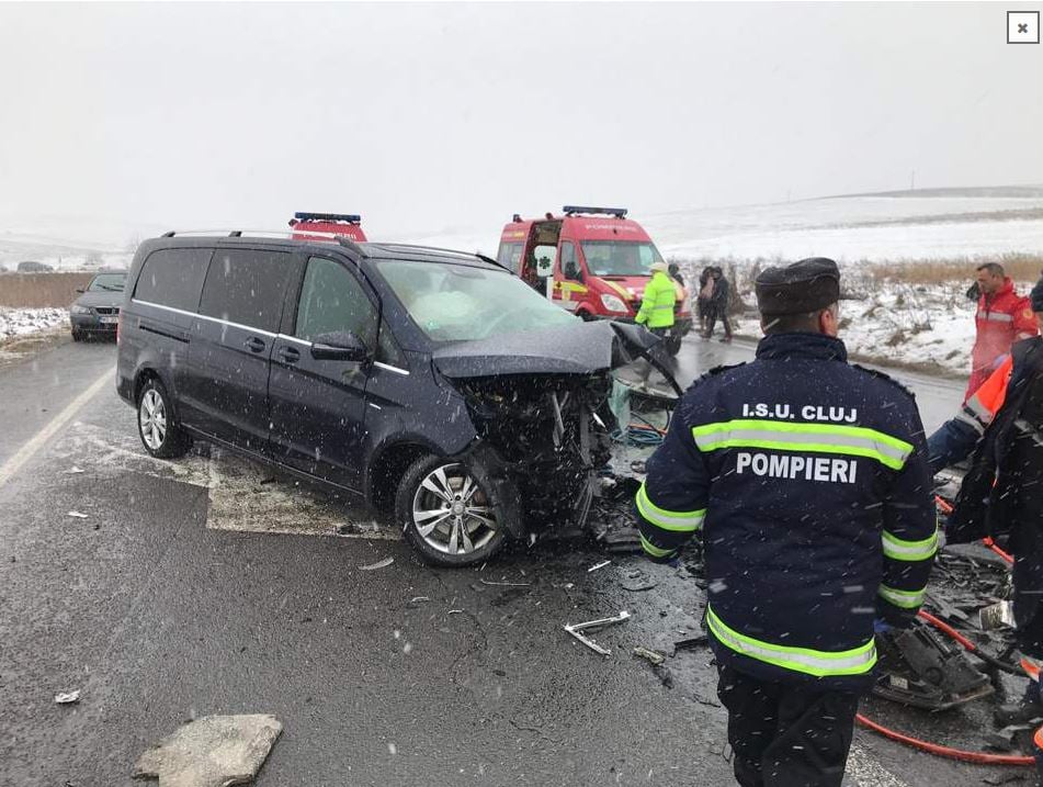 Accident Rutier Pe Dn 1 Intre Cluj Napoca și Huedin Libertatea