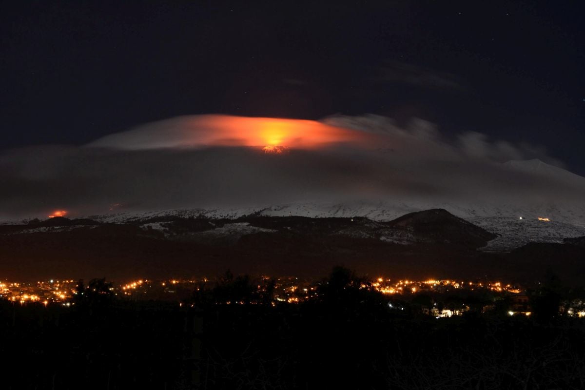 Vulcanul Etna A Erupt Din Nou Libertatea