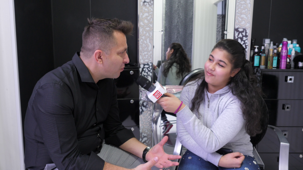 REPORTAJ | Vis de copil. Floriana, copila de 10 ani care a devenit prinţesă pentru o zi, în "palatul" stilistului Cristi Pascu