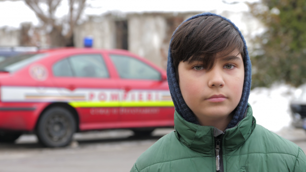REPORTAJ | Vis de copil. Ziua în care Mihnea (11 ani) a devenit pompier pentru câteva ore