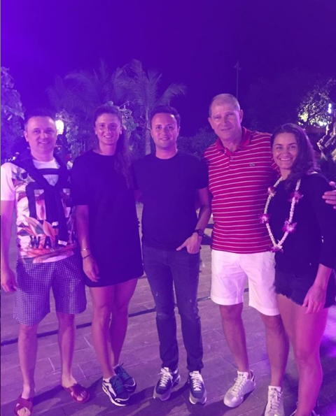 Simona Halep s-a antrenat cu Mihaela Buzărnescu. Cine este partenera obișnuită de pregătire a fostului lider WTA