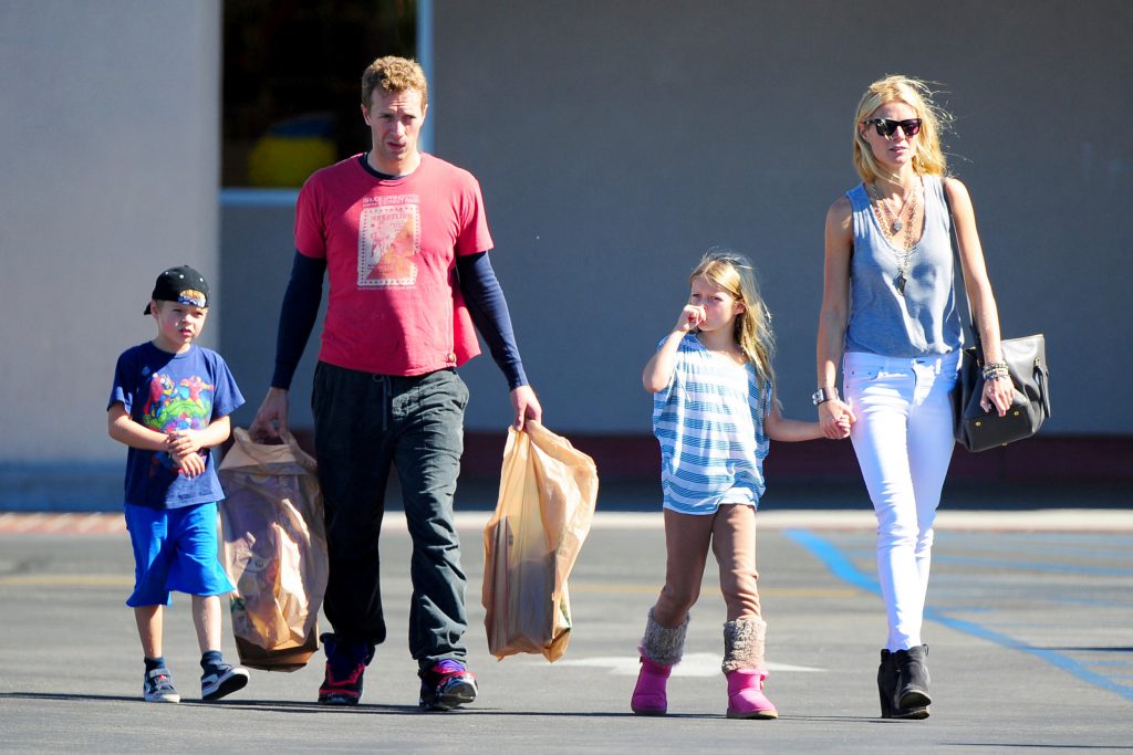 Gwyneth Paltrow și fostul său soț, Chris Martin