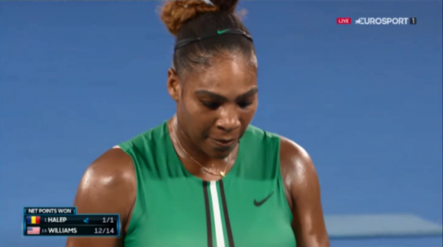 VIDEO | Simona Halep, eliminată de Serena Williams în optimile de la Australian Open 2019. Simo a revenit miraculos în setul doi, dar a cedat în decisiv