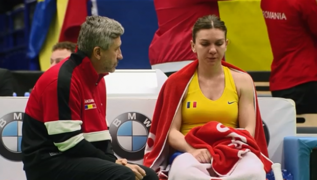 Simona Halep a învins-o dramatic pe Karolina Pliskova. ”A fost ca o finală de Mare Șlem”. România - Cehia 2-1