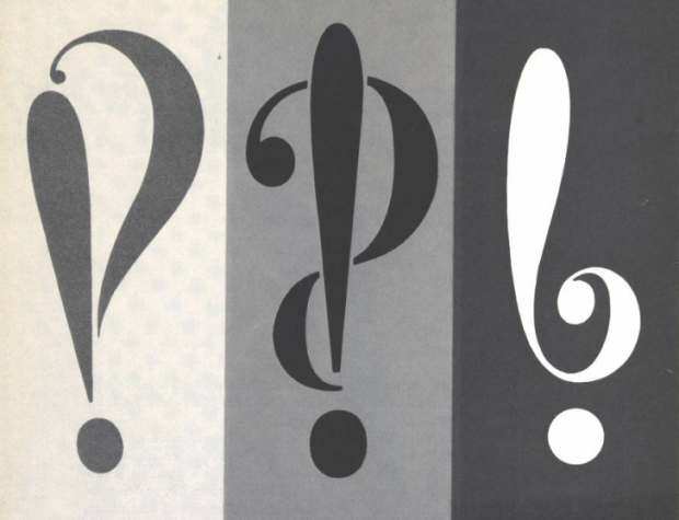 Interrobang desenat de Jack Lipton