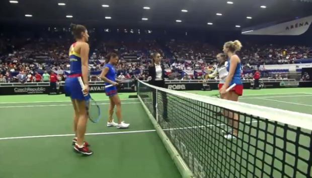 FOTO & VIDEO / 46 de ani de așteptare! După 3-2 cu Cehia, România este în semifinalele Fed Cup