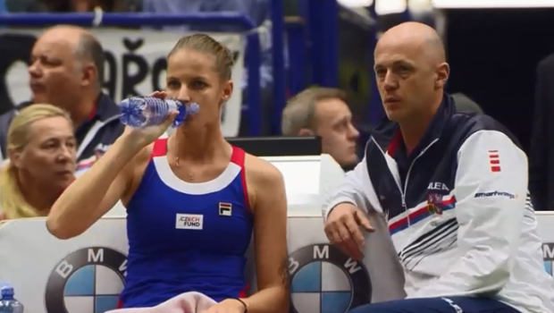 Simona Halep a învins-o dramatic pe Karolina Pliskova. ”A fost ca o finală de Mare Șlem”. România - Cehia 2-1