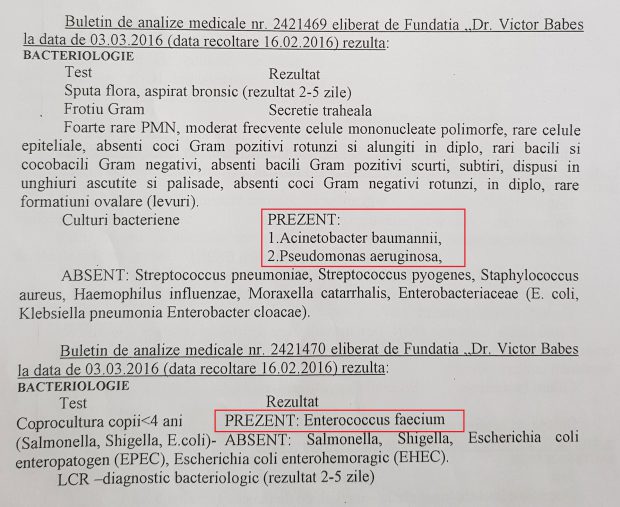 MUȘAMALIZARE! Trei ani și niciun responsabil după moartea copiilor infectați cu E.coli. La copiii morți la Pitești s-au găsit infecții nosocomiale!