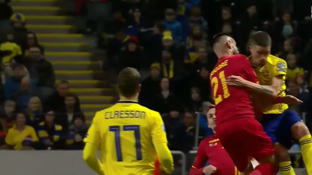 FOTO&VIDEO | Suedia - România 2-1, preliminariile Euro 2020. Debut strâmb pentru tricolori, cu două goluri încasate în 7 minute