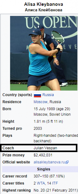 Aventurile fabuloase ale antrenorului de tenis Iulian Vespan. A fugit în Italia cu Adrian Voinea și a salvat-o de la moarte pe Alisa Kleybanova