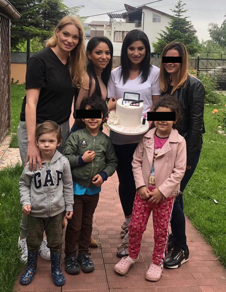 Unde și-a făcut apariția Valentina Pelinel. La petrecere cu fiul ei, Milan | FOTO