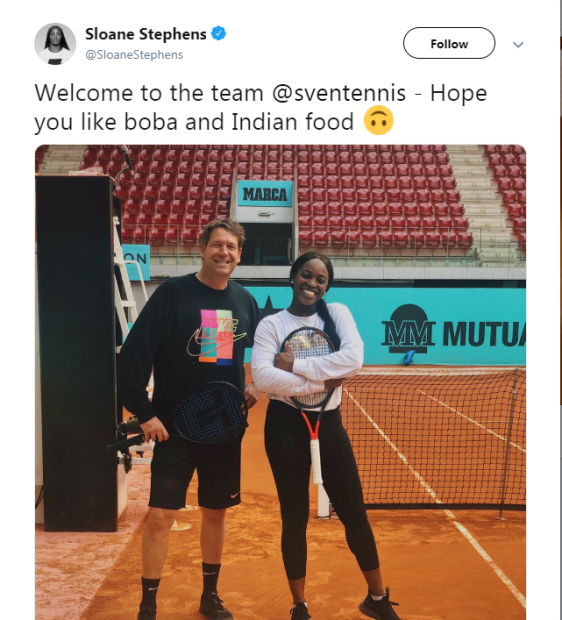 Sloane Stephens l-a angajat pe antrenorul Sven Groeneveld. Olandezul a fost dorit și de Simona Halep