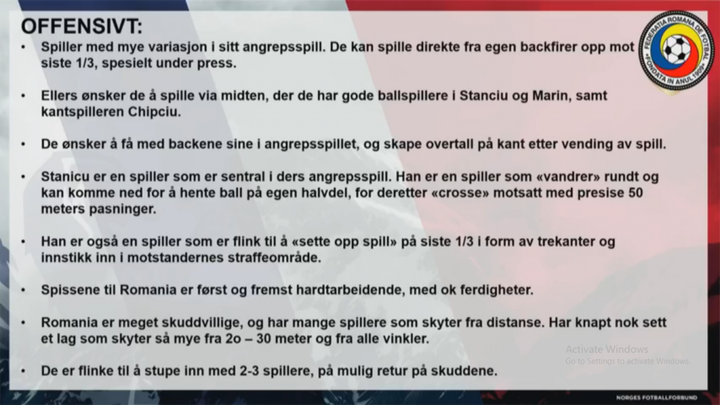 Notițele selecționerului Norvegiei. Lars Lagerback a remarcat trei tricolori