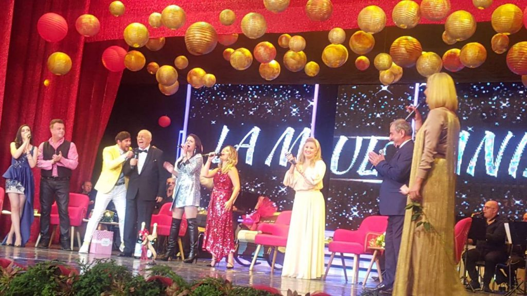 Moment emoționant la spectacolul-aniversar al lui Alexandru Arșinel.