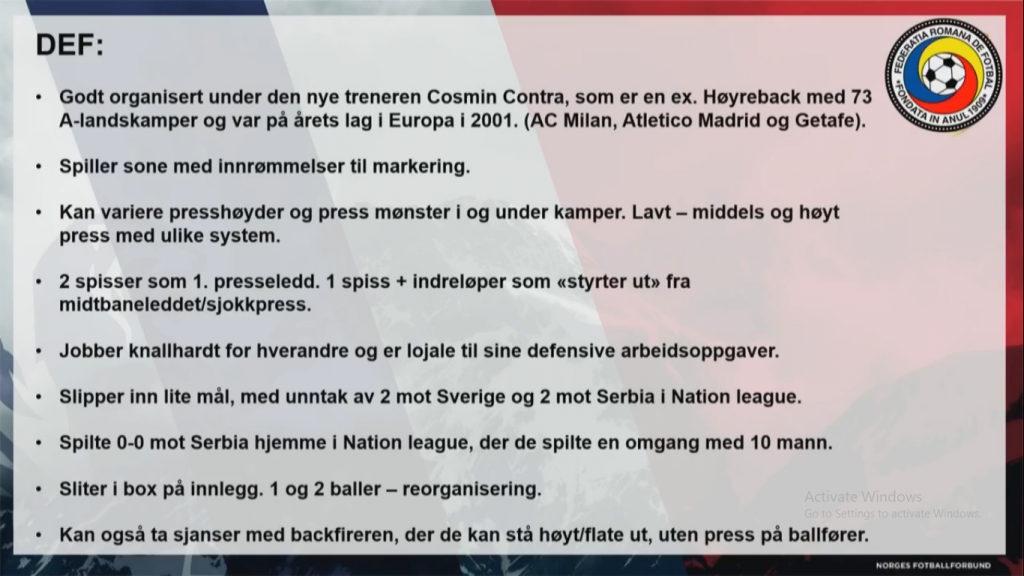 Notițele selecționerului Norvegiei. Lars Lagerback a remarcat trei tricolori