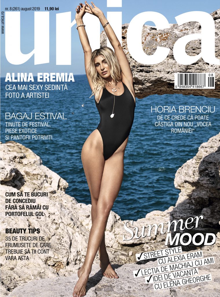 Alina Eremia, pictorial incendiar și dezvăluiri surprinzătoare în revista Unica: "Îmi doresc o nuntă pe malul mării"