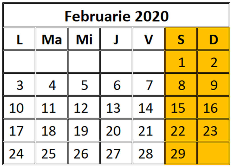 Zile Libere 2020 Calendar Zile Libere È™i SÄƒrbÄƒtori Legale Libertatea