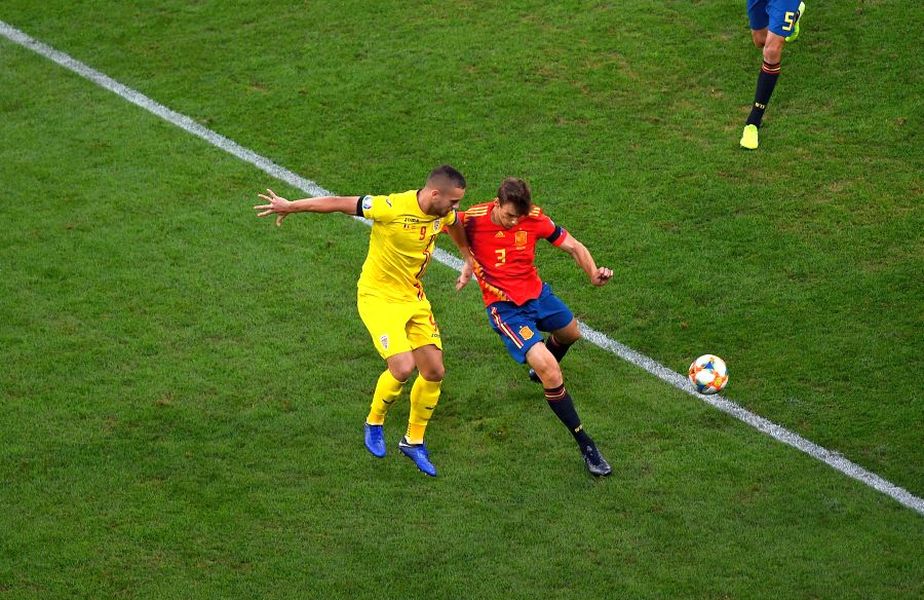 LIVE BLOG România - Spania 1-2, în preliminariile Euro 2020. Eșec după o oră catrastrofală și un final nebun. Ibericii au terminat în 10, Pușcaș a ratat remiza în prelungiri