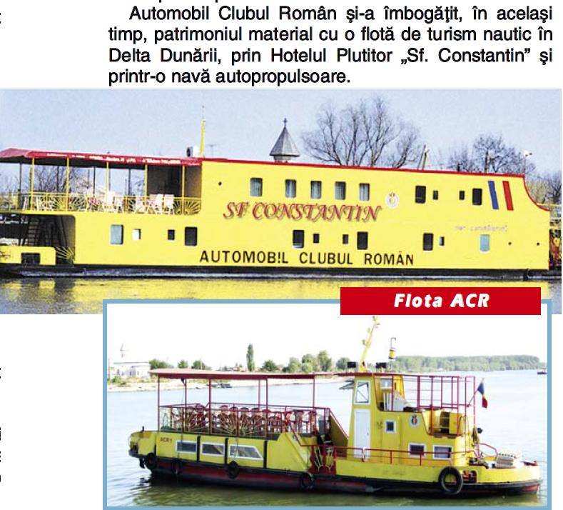 Șeful Automobil Club Român, acuzat că și-a făcut hotel plutitor și și-a luat Cadillac din banii membrilor! Constantin Niculescu este contestat de primul său contracandidat, după 24 de ani de când este la cârma ACR