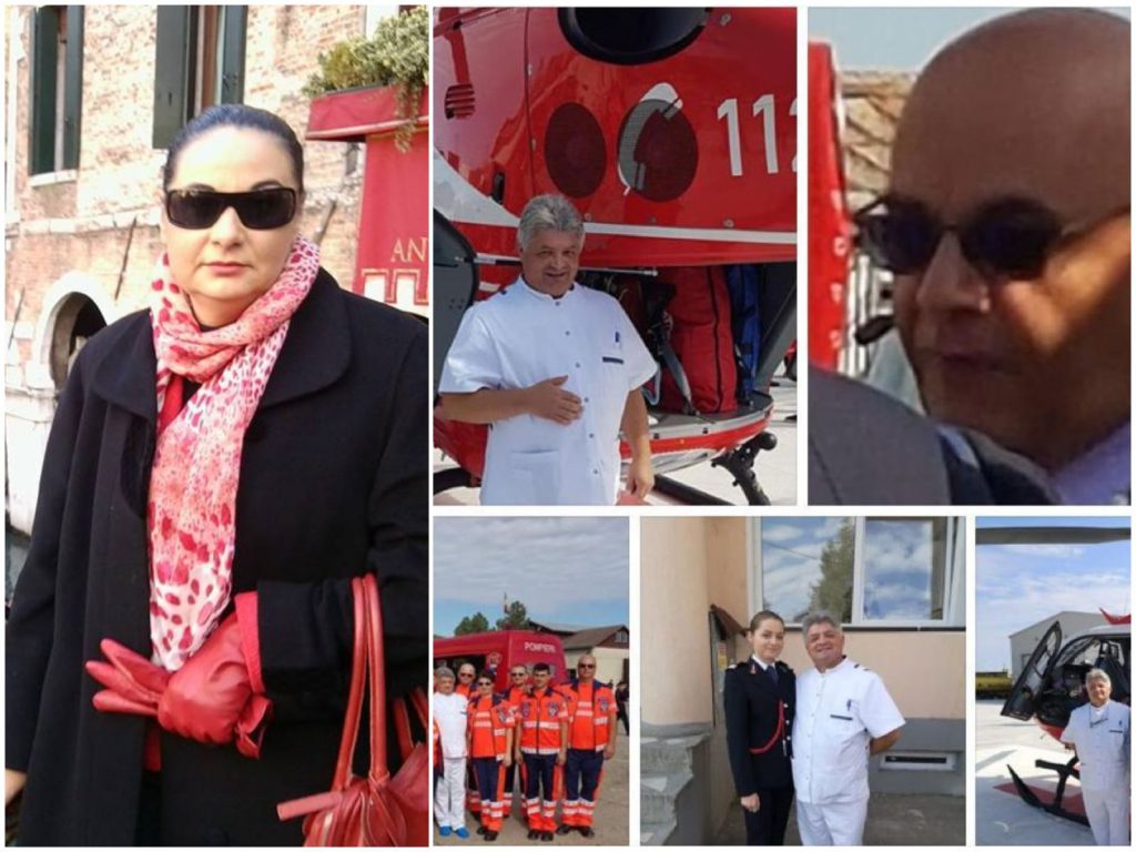 În timp ce publicul și presa internațională elogiază curajul victimelor corupției lui Secureanu, fostul manager de la Malaxa, judecat pentru 1.106 furturi din spital, pozează ca salvator cu echipajele SMURD la inaugurarea heliportului de la Jibou!