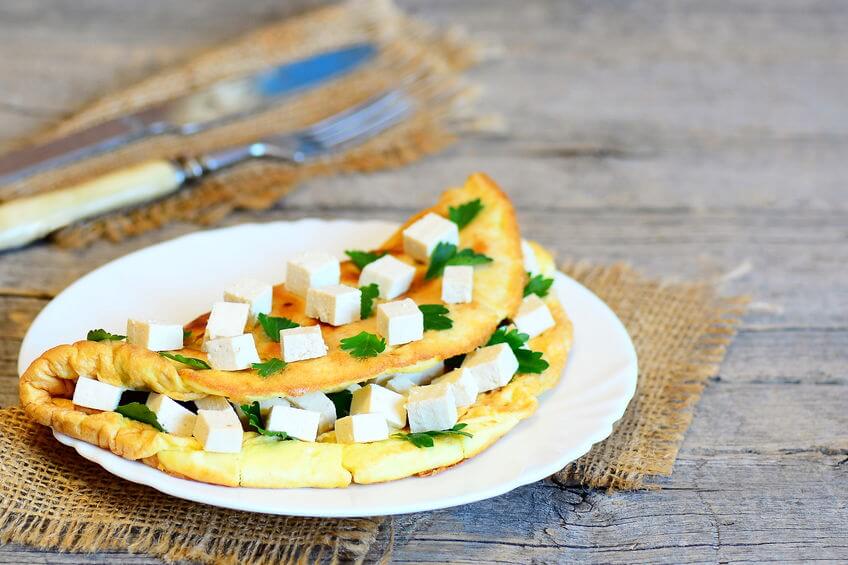 Omletă din tofu