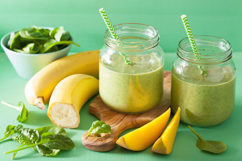 Smoothie cu fructe și legume