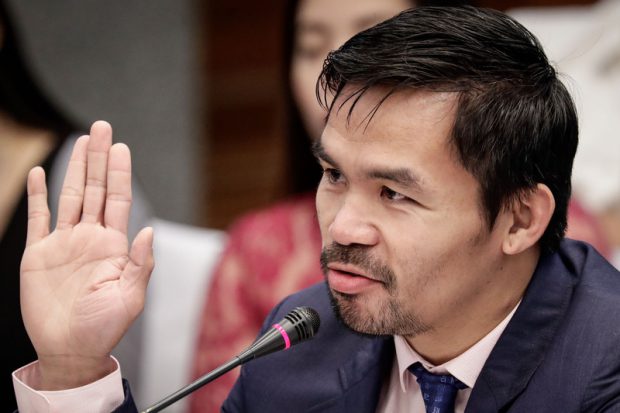 Manny Pacquiao va candida pentru funcţia de preşedinte în Filipine
