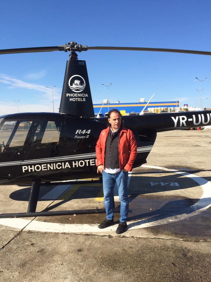 Mohammad Murad - Murad in fata unui elicopter