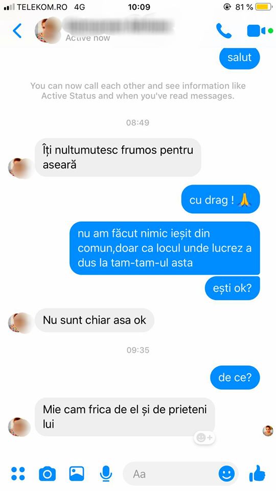Tânără bătută de iubit pe o stradă din Dej, salvată de un jandarm aflat în timpul liber