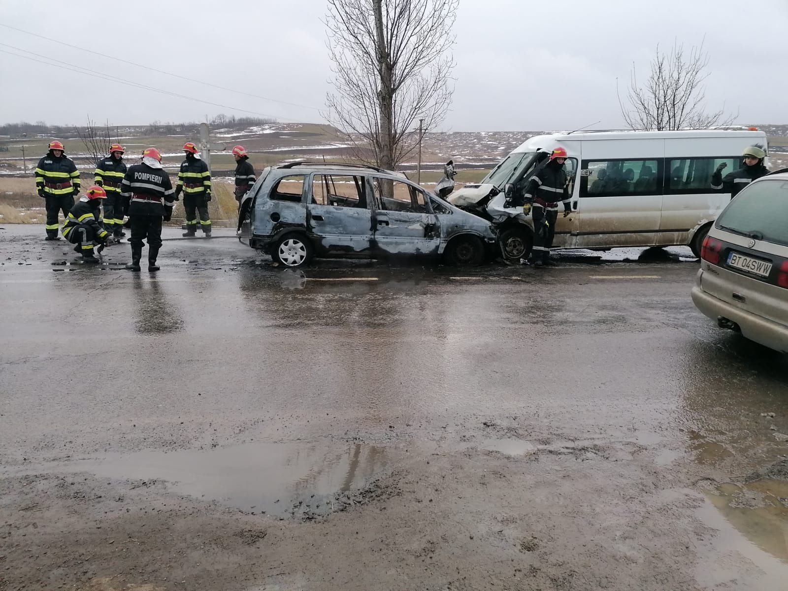 Accident Rutier In Botoșani O Persoană In Stop Cardio Respirator