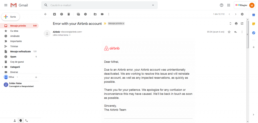 EXCLUSIV | Libertatea l-a întrebat pe Brian Chesky, fondatorul AirBnB, cum își pot recupera oamenii banii pe rezervările anulate. Ce a răspuns compania