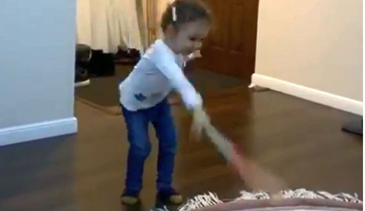 Simona Halep, imitată de nepoata sa. "Stai să mă enervez"