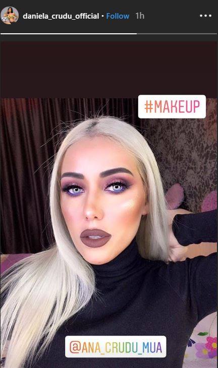 Daniela Crudu și-a redeschis contul de Instagram. Prima postare a vedetei a adunat zeci de mii de inimioare